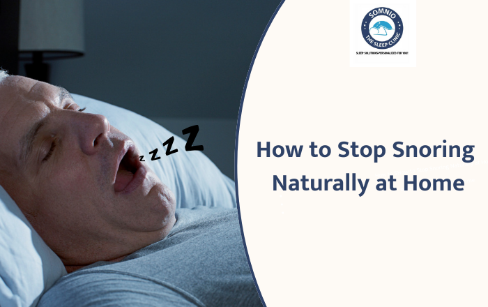 How to Stop Snoring Naturally and Permanently at Home